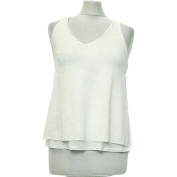 Vêtements Femme Tri par pertinence Mango débardeur  34 - T0 - XS Blanc Blanc