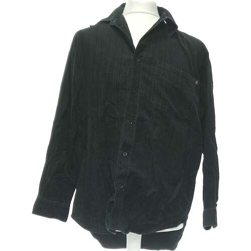 Vêtements Homme Chemises manches longues Marlboro Classics 38 - T2 - M Noir