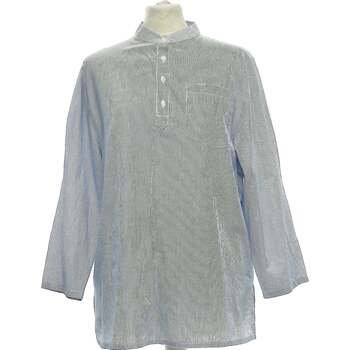 Vêtements Femme Tops / Blouses Galeries Lafayette blouse  36 - T1 - S Bleu Bleu