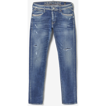 Vêtements Homme Jeans Via Roma 15ises Marvin 700/11 adjusted jeans destroy vintage bleu Bleu