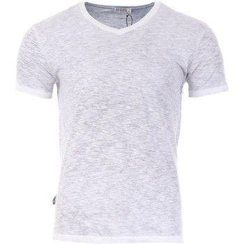 Vêtements Homme T-shirts manches courtes Paname Brothers PB-TONO Blanc