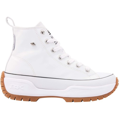 Chaussures Femme Baskets from British edit Knights KAYA MID FLY FEMMES BASKETS MONTANTE Blanc