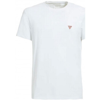 Vêtements Homme Débardeurs / T-shirts adidas sans manche Guess Tee shirt homme  blanc M2YI24 - XS Blanc