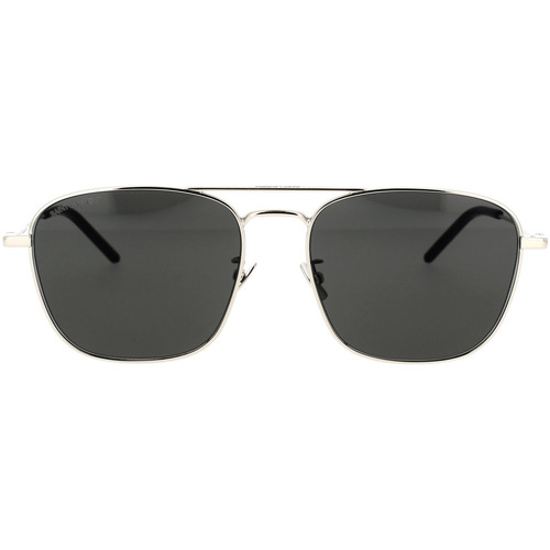 Saint Laurent Eyewear mirrored aviator sunglasses Lunettes de soleil Yves Saint Laurent Occhiali da Sole Saint Laurent Classic SL 309 006 Argenté