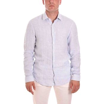 Vêtements Homme Chemises manches longues Calvin Klein Jeans K10K109332 Blanc