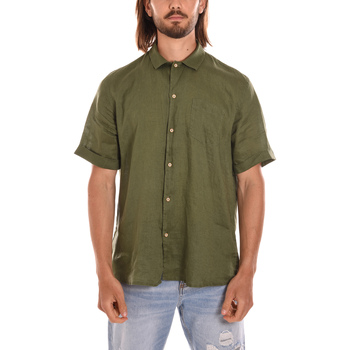 Vêtements Homme Chemises manches longues Sseinse CE703SS Vert