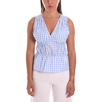 Vêtements Femme Débardeurs / T-shirts sans manche Fracomina FP22ST2008W403R2 Bleu