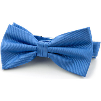 Vêtements Homme Cravate Or Soie Suitable Smoking Noeud Soie Bleu Moyen F05 Bleu
