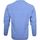 Vêtements Homme Sweats William Lockie Pull Laine Col-V Surf Bleu Moyen Bleu