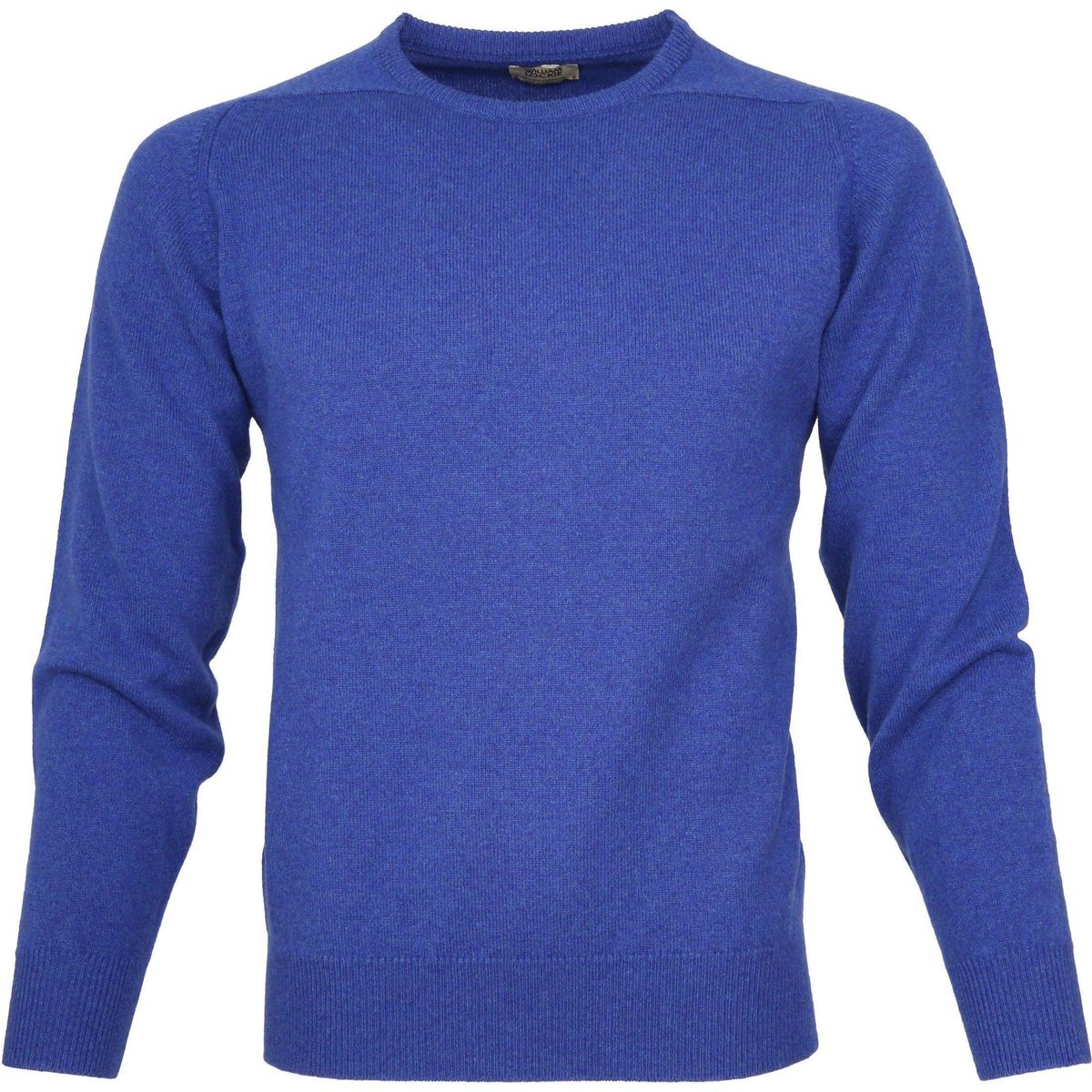 Vêtements Homme Sweats William Lockie Pull O Agneline Bleu Bleu
