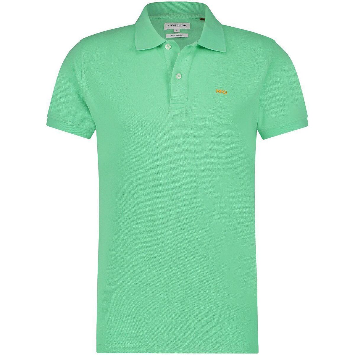 Vêtements Homme T-shirts & Polos Mcgregor Polo Piqué Vert Vert