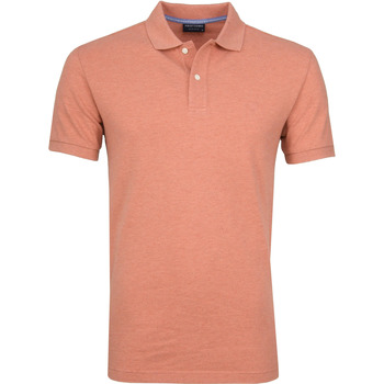 Vêtements Homme T-shirts & Polos Profuomo Polo Saumon Mélangé Orange