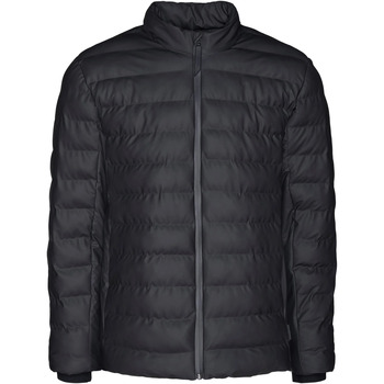 Vêtements Homme Vestes de survêtement Rains Fishtail Jacket Black Noir
