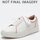 Chaussures Femme Baskets basses FitFlop RALLY PIPING LEATHER TRAINERS URBAN WHITE MIX Doré
