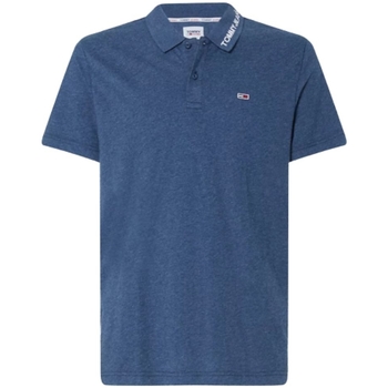 Tommy Jeans Polo Homme  Ref 54354 C87 Marine Bleu