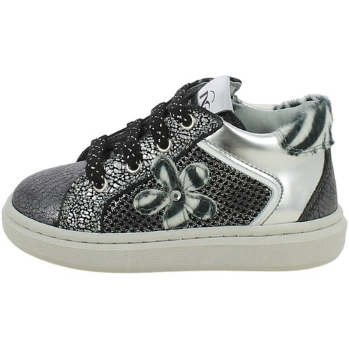Chaussures Fille Baskets mode NeroGiardini I222286F.28 Gris