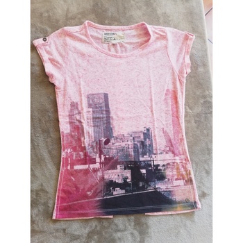 Vêtements Enfant T-shirts manches courtes Garcia T SHIRT GARCIA 12 ANS Rose