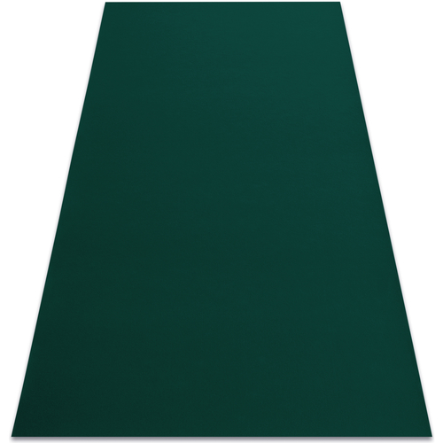 Tapis Emerald Exclusif 81953 Tapis Rugsx Tapis ANTIDÉRAPANT RUMBA 1970 couleur unique bout 70x200 cm Vert