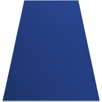 Tous les sports enfant Tapis Rugsx Tapis ANTIDÉRAPANT RUMBA 1349 couleur unique coba 200x400 cm Bleu