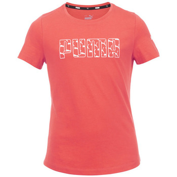 Vêtements Fille T-shirts manches courtes Puma TEE-SHIRT GRLS JUNIOR - SLM - 176 Multicolore