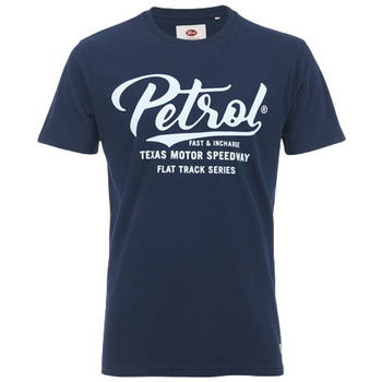 Vêtements Homme T-shirts & Polos Petrol Industries TEE-SHIRT MC ROUND NECK - DARK SAPHIRE - S Multicolore