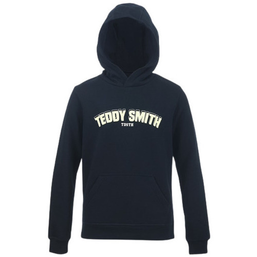 Vêtements Garçon Sweats Teddy Smith SWEATSHIRT S-TOP HOODY JUNIOR - DARK NAVY - 10 ans Multicolore