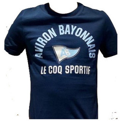Vêtements T-shirts & Polos Le Coq Sportif T-SHIRT SUPPORTER RUGBY AVIRON Bleu