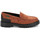 Chaussures Femme Mocassins Kickers Deck Loafer Orange