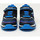 Chaussures Baskets mode Geox BASKET JUNIOR BAYONYC BOY MARINE Rouge