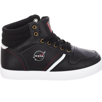 Chaussures Femme Baskets montantes Nasa CSK7-M-BLACK Noir