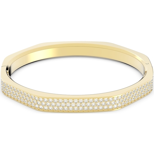 Montres & Bijoux Femme Bracelets Swarovski Bracelet-jonc  Dextera doré Jaune