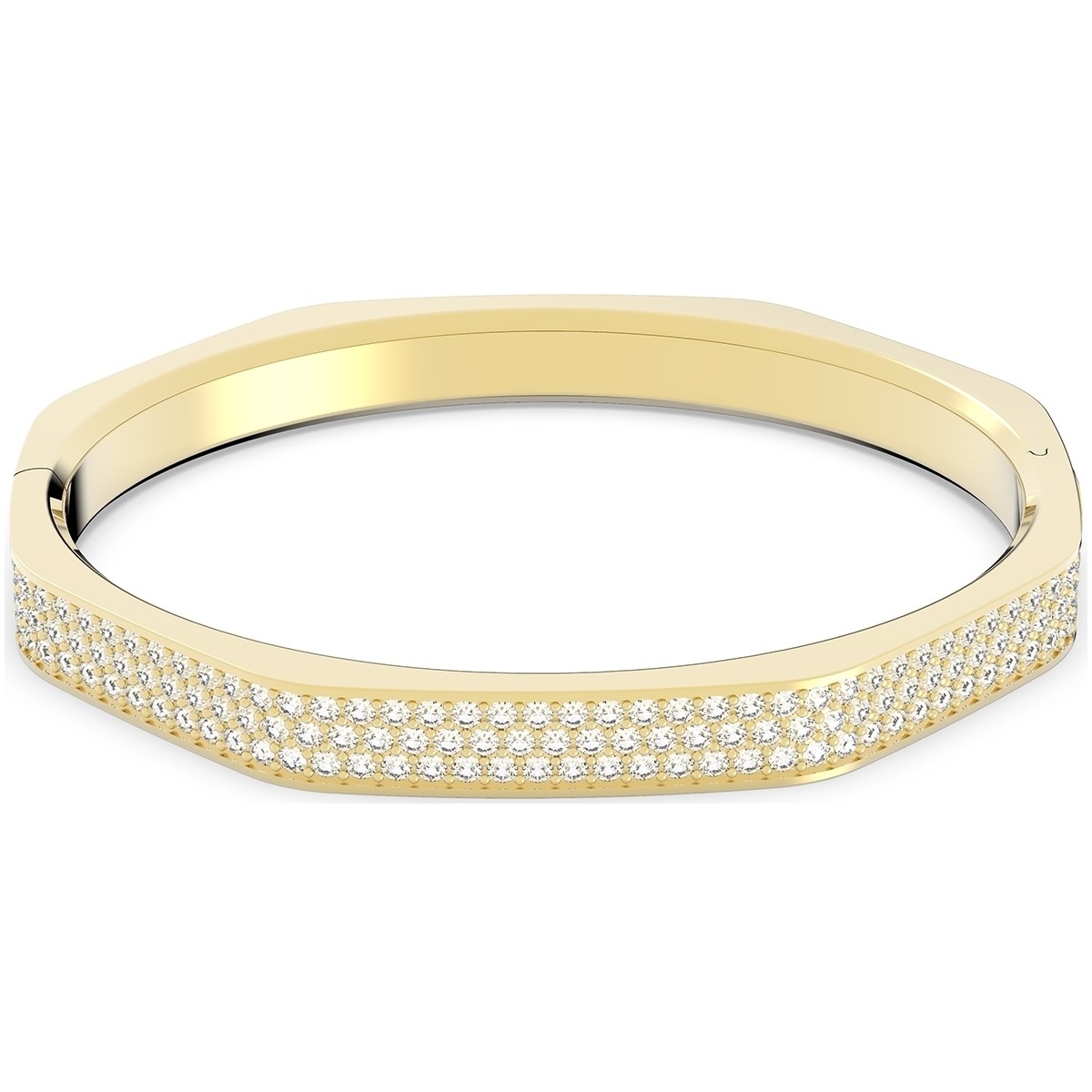 Montres & Bijoux Femme Bracelets Swarovski Bracelet-jonc  Dextera doré Jaune