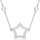 Montres & Bijoux Femme Colliers / Sautoirs Swarovski Collier  Stella Crystal pearls blanc Blanc
