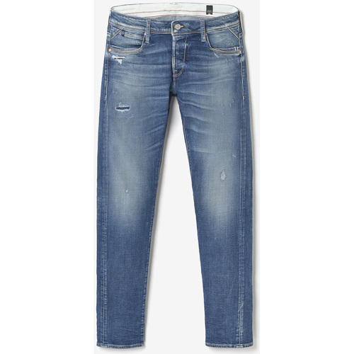 Vêtements Homme Jeans Via Roma 15ises Barefoot 700/11 adjusted jeans destroy bleu Bleu