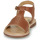 Chaussures Fille Sandales et Nu-pieds Little Mary GEMELICE Camel