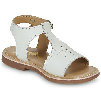 Chaussures Fille Sandales et Nu-pieds Little Mary GEMELICE Blanc
