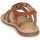Chaussures Fille Sandales et Nu-pieds Little Mary MADELON Terracotta