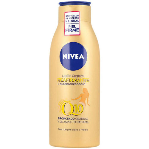 Beauté Protections solaires Nivea Q10+ Reafirmante Y Autobronceadora Body Milk 