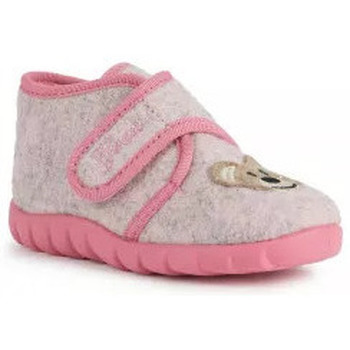 Chaussures Fille Chaussons bébés Geox CHAUSSONS ZYZIE ROSE Rose