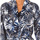 Vêtements Femme Pyjamas / Chemises de nuit Kisses&Love 2117-PRINTED Bleu