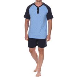 Vêtements Homme Pyjamas / Chemises de nuit Montres & Bijoux luxe JJBCH5101 Bleu