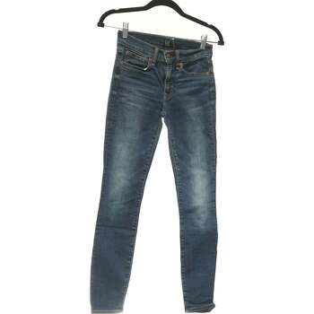jeans gap  jean droit femme  32 bleu 