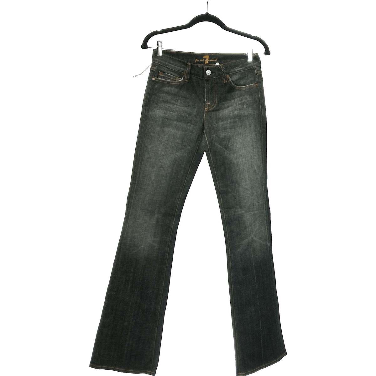Vêtements Femme Pt05 low-rise floral-print jeans 36 - T1 - S Noir