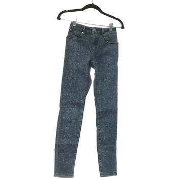 jeans sandro  jean slim femme  36 - t1 - s bleu 