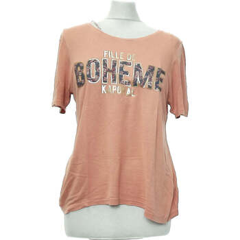 Vêtements Femme T-shirts manches courtes Kaporal 34 - T0 - XS Orange