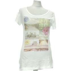Vêtements Femme MYAR KIDS floral-print short-sleeved shirt Schwarz Napapijri 38 - T2 - M Blanc