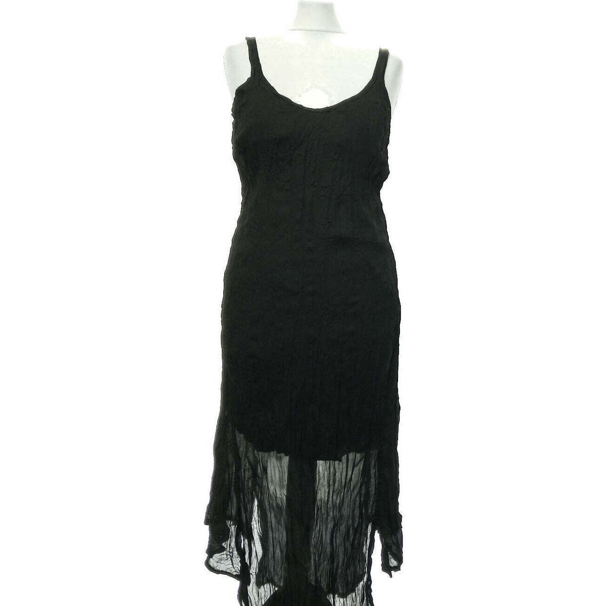 Vêtements Femme Robes Ms Mode robe mi-longue  36 - T1 - S Noir Noir