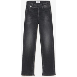 Vêtements Fille Jeans NEWLIFE - JE VENDS Basic 400/14 mom taille haute jeans noir Noir