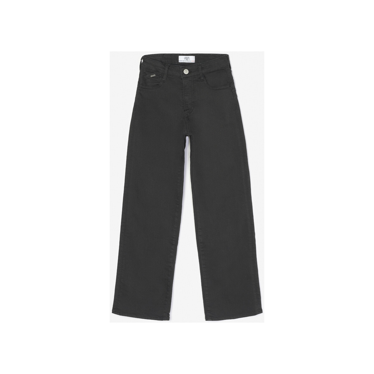 Vêtements Fille Jeans Le Temps des Cerises Pulp regular taille haute jeans noir n°0 Noir
