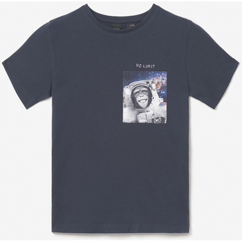 Vêtements Garçon T-shirts & Polos T-shirt Frankiegi Rose Clairises T-shirt teemobo bleu nuit Bleu